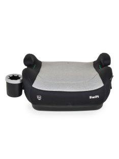   SWIFT ülésmagasító I-SIZE pohártartóval, hevederrel 125-150cm SZÜRKE