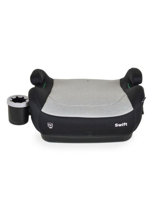 SWIFT ülésmagasító I-SIZE pohártartóval, hevederrel 125-150cm SZÜRKE