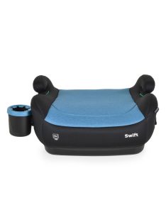   SWIFT ülésmagasító I-SIZE pohártartóval, hevederrel 125-150cm KÉK