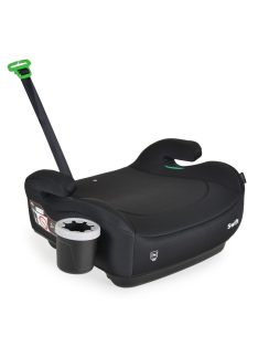   SWIFT ülésmagasító I-SIZE pohártartóval, hevederrel 125-150cm FEKETE