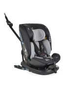 GRAVITY I-size gyerekülés 40-150cm, SPS, forgatható talp, pamut huzat SZÜRKE