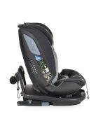 GRAVITY I-size gyerekülés 40-150cm, SPS, forgatható talp, pamut huzat SZÜRKE