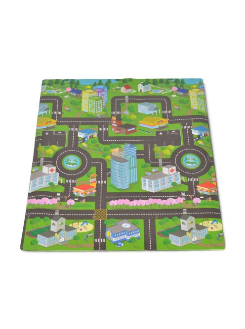 XPE kis tekercses matrac VÁROSTÉRKÉP