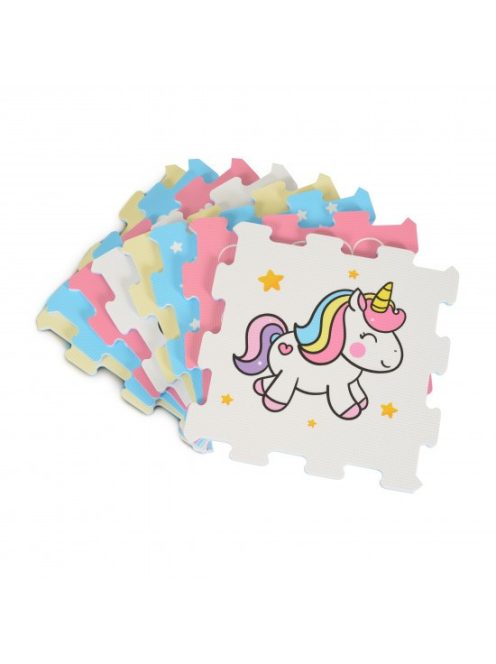 HABTAPI 8 db-os puzzle Játszószőnyeg UNIKORNISOS