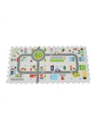 HABTAPI 8 db-os puzzle Játszószőnyeg AUTÓS
