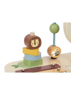 TOOKY MONTESSORI asztalka AFRIKAI állatos PASZTEL
