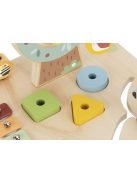 TOOKY MONTESSORI asztalka AFRIKAI állatos PASZTEL