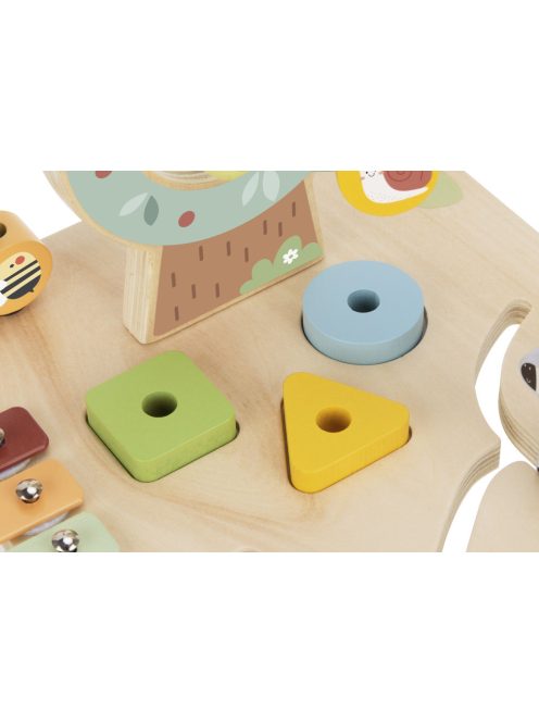 TOOKY MONTESSORI asztalka AFRIKAI állatos PASZTEL