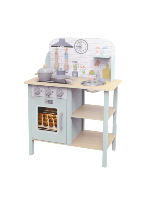 TOOKY Játék konyhaszett fából