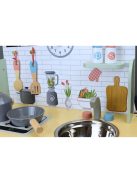 TOOKY Játék konyhaszett fából