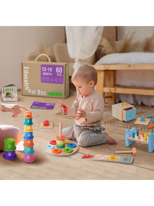 Tooky Montessori oktató Box TK752