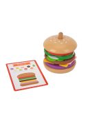 TOOKY fa hamburger készítő szett