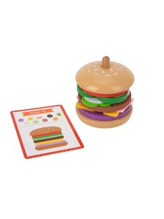 TOOKY fa hamburger készítő szett