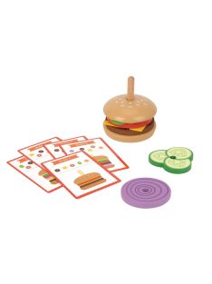 TOOKY fa hamburger készítő szett