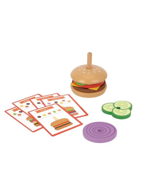 TOOKY fa hamburger készítő szett