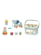 Tooky toy 3in1 készségfejlesztő doboz formabedobóval
