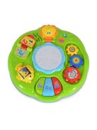 Műanyag zenélő activity kisasztal rajzolóval KÉK/ZÖLD