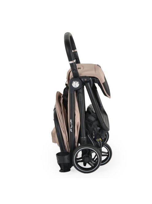 FLIP babakocsi utazáshoz, kompakt 1 kézzel csukható BÉZS