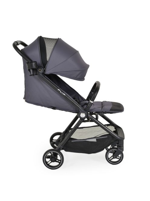 FLIP babakocsi utazáshoz, kompakt 1 kézzel csukható SZÜRKE