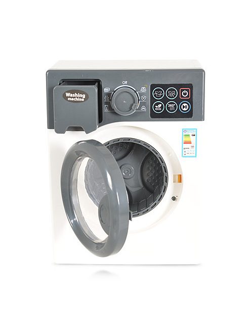 Műanyagjáték mosógép TEGOLE FEHÉR/SZÜRKE 