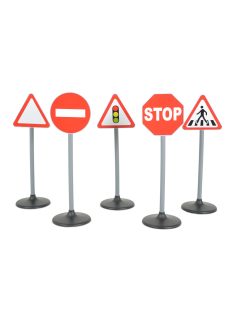 MONI Kresz jelzőtáblák 5 db os