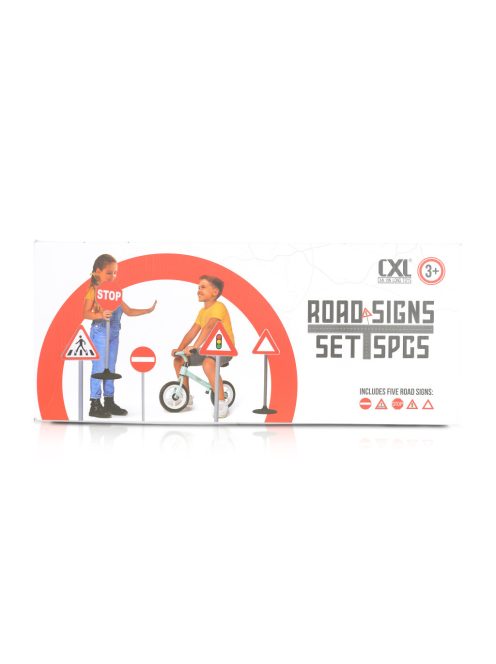 MONI Kresz jelzőtáblák 5 db os