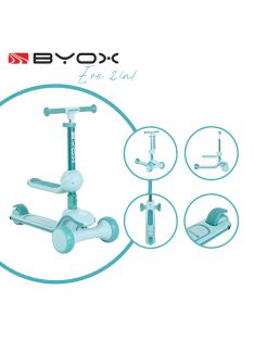 EVO scooter, roller ráülős, átalakítható 2in2 MENTA