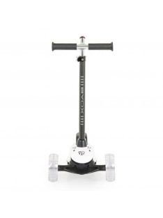   iSPORTER roller kamaszoknak villogó LEDekkel, 50 kgig FEHÉR/FEKETE