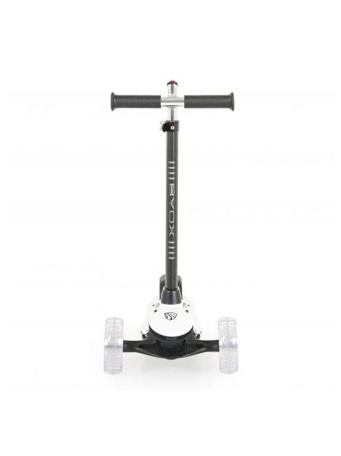 iSPORTER roller kamaszoknak villogó LEDekkel, 50 kgig FEHÉR/FEKETE