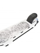 iSPORTER roller kamaszoknak villogó LEDekkel, 50 kgig FEHÉR/FEKETE