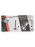 iSPORTER roller kamaszoknak villogó LEDekkel, 50 kgig FEHÉR/FEKETE