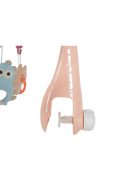 PENGUIN Bed bell zenélő forgó játék kiságyra fehér zajjal PINK