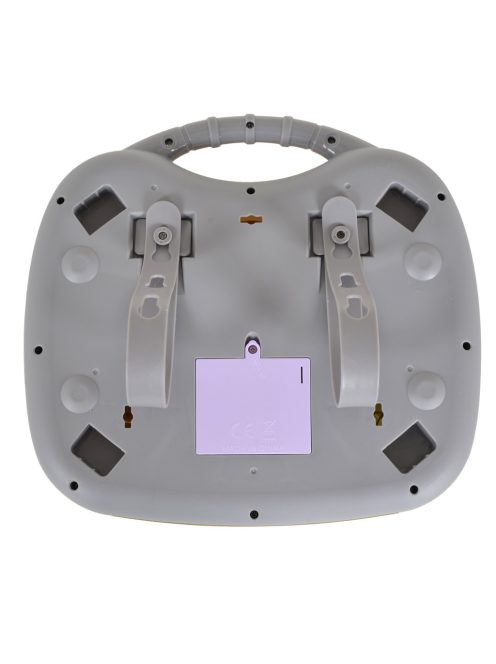 MŰANYAG tanuló asztal zongorával SZÜRKE