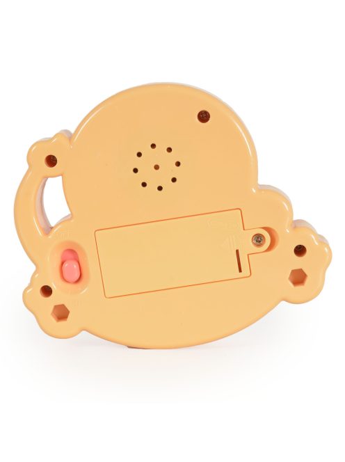 MŰANYAG zenélő játék kis zongora oroszlános