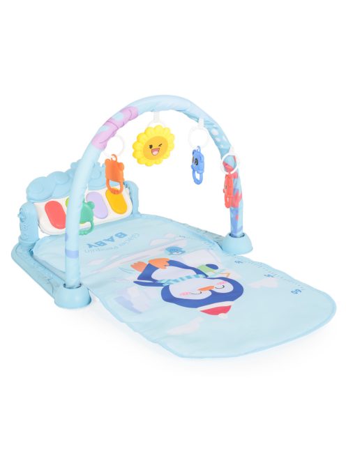 JÁTSZÓSZŐNYEG pingvines, zongorás, játékhíd+hang VKÉK