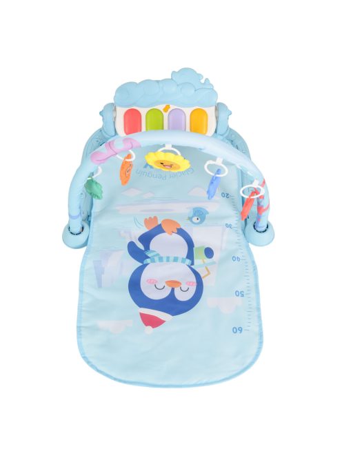 JÁTSZÓSZŐNYEG pingvines, zongorás, játékhíd+hang VKÉK