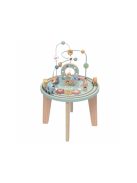 TOOKY activity kerek asztalka, golyópályával, sínnel, állatokkal PASZTEL 