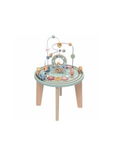   TOOKY activity kerek asztalka, golyópályával, sínnel, állatokkal PASZTEL 