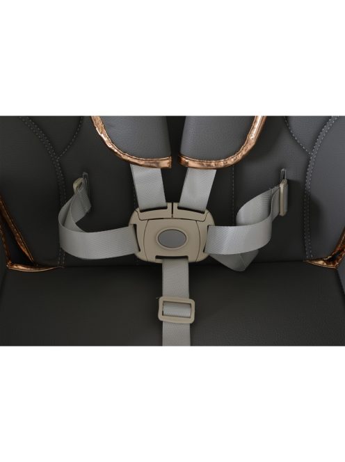 LINDO multifunkciós etetőszék kiegészítőkkel (előke, kanál, villa) SZÜRKE