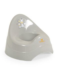 ZEBRA bébi egyszerű bili PASZTEL SZÜRKE