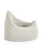 ZEBRA bébi egyszerű bili PASZTEL SZÜRKE