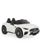 MONI MERCEDES DK-SL63 elektromos, akkumulátoros kisautó 2 motor, 125cm, 35kg-ig FEHÉR