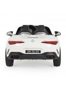 MONI MERCEDES DK-SL63 elektromos, akkumulátoros kisautó 2 motor, 125cm, 35kg-ig FEHÉR