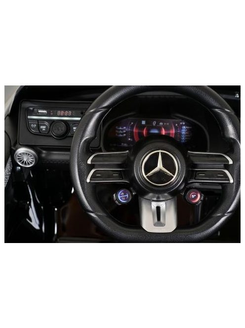 MONI MERCEDES DK-SL63 elektromos, akkumulátoros kisautó 2 motor, 125cm, 35kg-ig FEHÉR