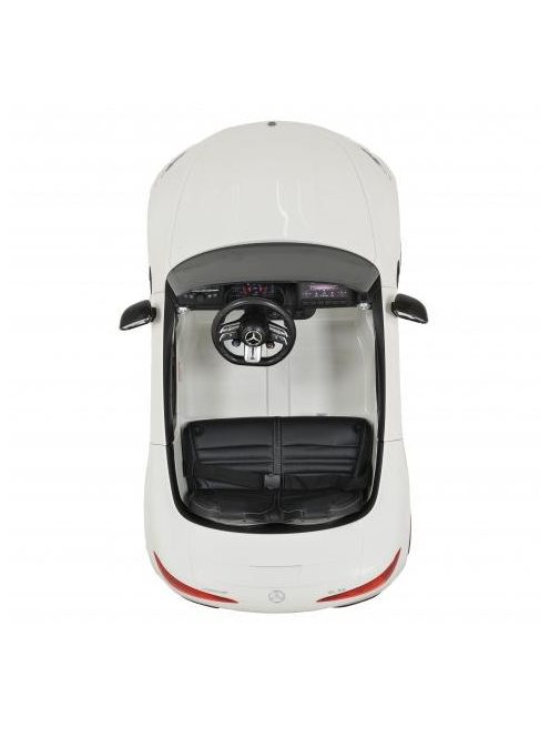 MONI MERCEDES DK-SL63 elektromos, akkumulátoros kisautó 2 motor, 125cm, 35kg-ig FEHÉR