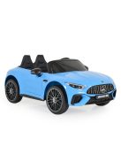 MONI MERCEDES DK-SL63 elektromos, akkumulátoros kisautó 2 motor, 125cm, 35kg-ig KÉK