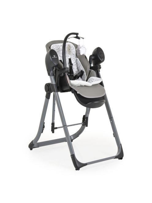 CANGAROO NIRVANA 2in1 etetőszék és hinta SZÜRKE