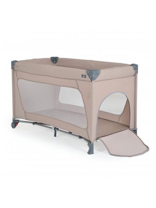 ONE TOUCH utazóágy egy kézzel csukható BÉZS