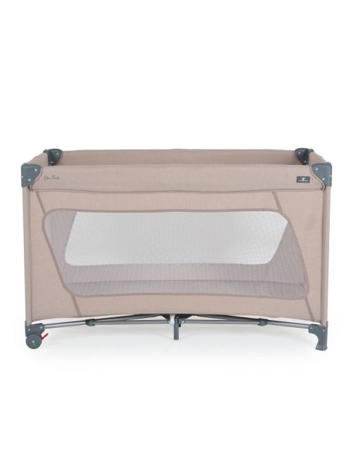 ONE TOUCH utazóágy egy kézzel csukható BÉZS