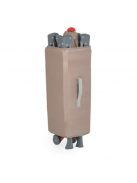 ONE TOUCH utazóágy egy kézzel csukható BÉZS